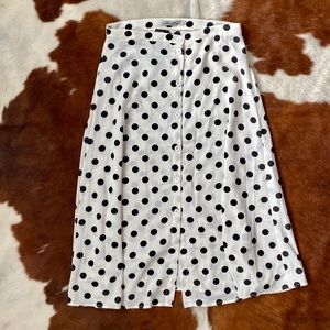 NWT Polka Dot Skirt